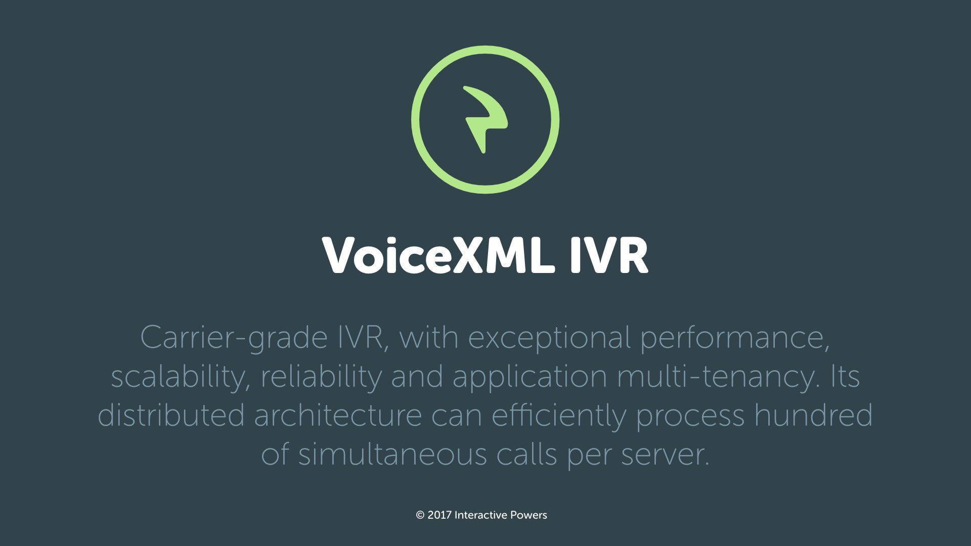 VoiceXML IVR logo
